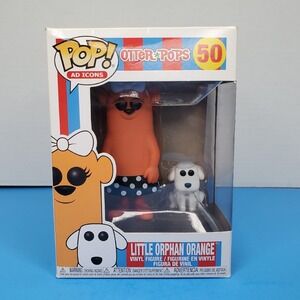Funko Pop! Ad Icons Otter Pops Little Orphan Orange #50 Vinyl Figure NIB